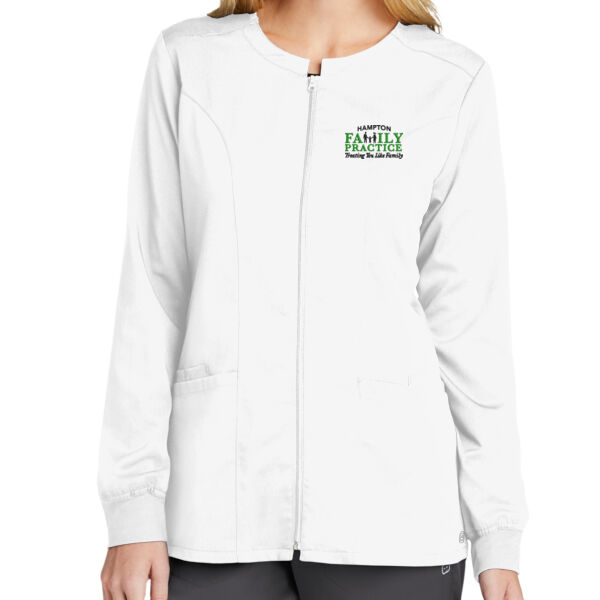Women's Premiere Flex Full Zip Scrub Jacket Thumbnail