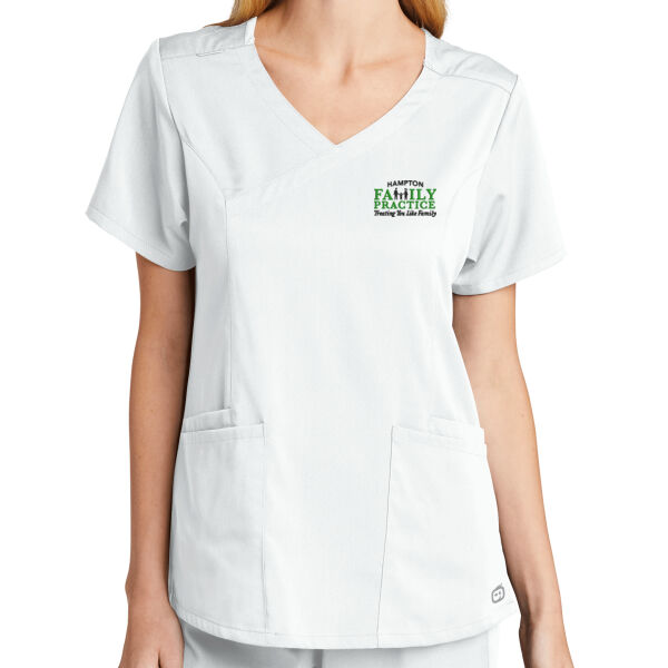 Women's Premiere Flex ™ Mock Wrap Top Thumbnail