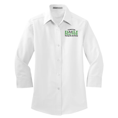 Ladies 3/4 Sleeve Easy Care Shirt Thumbnail