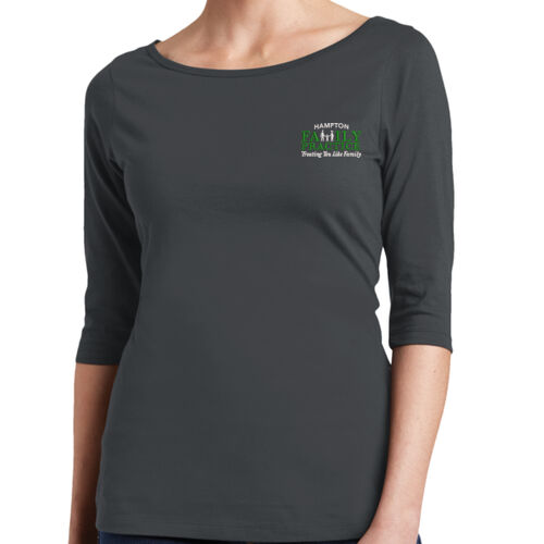 Ladies 3/4 Sleeve Shirt Thumbnail