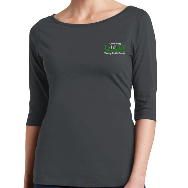 Ladies 3/4 Sleeve Shirt Thumbnail