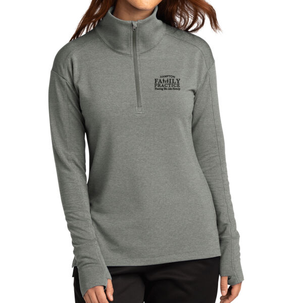 Ladies Polyester 1/4 Zip Thumbnail