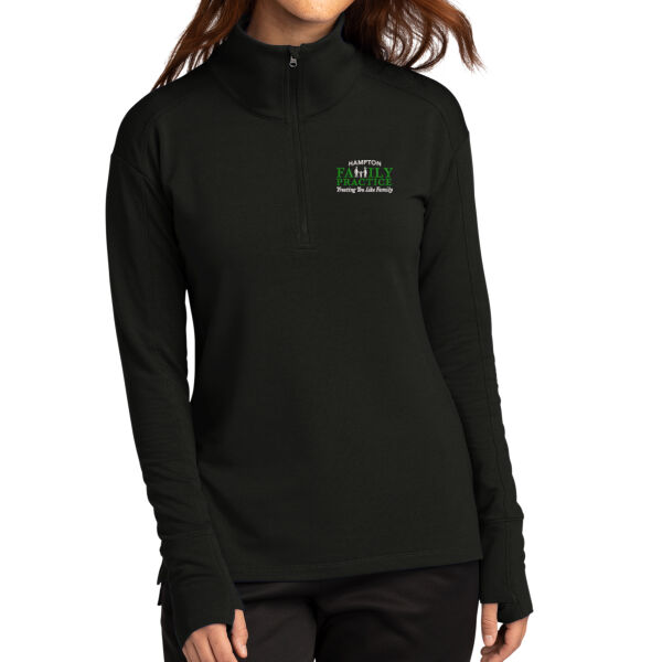 Ladies Polyester 1/4 Zip Thumbnail