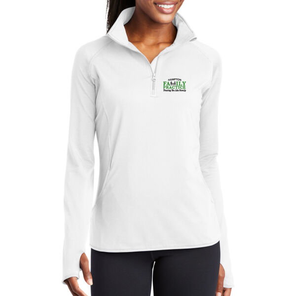 Ladies Sport-Wick® Stretch 1/4-Zip Pullover Thumbnail